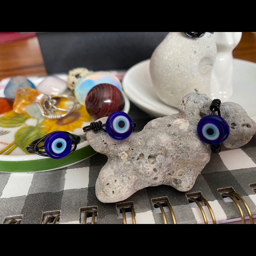 Handmade Wire Wrapped Rings - Picture 3 of 13